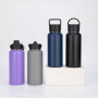 Factory Wholesale Camping Water Bottle Eco Double Wall Bottle Insulated Water Bottle With Carry Hand For Sports