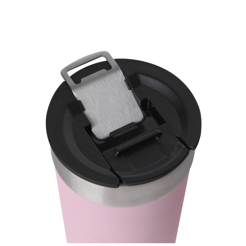Customization 16oz Vacuum Stainless Steel Mugs Cup With Lid Popular Beer Tumbler