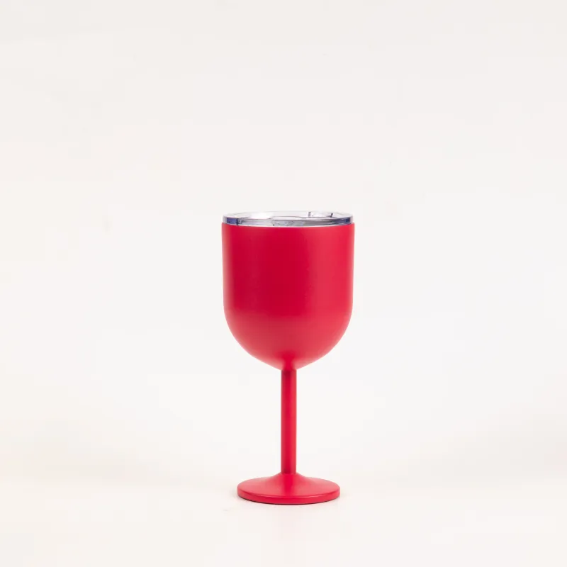Cocktail Drinking Cup Goblet Wine Glasses Red Wine Glass Cup Champagne 500ml Stainless Steel 18/8 Metal Bar Customized Logo