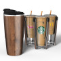 Good Selling Custom 4 in 1 universal Coffee Cup Cooler Stainless Steel Insulated Double Wall 16~30oz Coffee Cup Holder