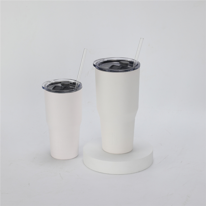 Manufacturer custom stainless steel tumblers cups logo powder coated tumbler for party