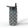 14OZ 304SS Stainless Stain Kids Water Bottle Straw Drinking Children BPA Free Thermos Water Bottle With Reasonable Price