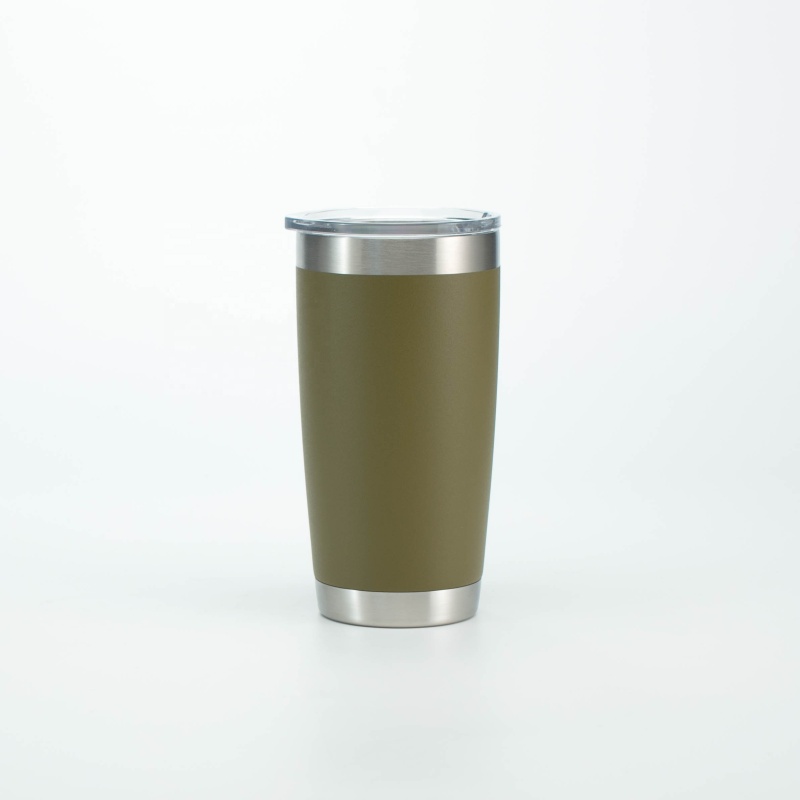 Quality Wholesale 20oz 30oz 304 Stainless Steel Tumbler Double Wall Car Tumbler Vacuum Flask Tumbler with Handle Lid