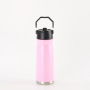 Factory Hot Sale Stainless Steel Vacuum Insulated 20OZ Tumblers with Lid and Handle Powder Coated Coffee Bottle