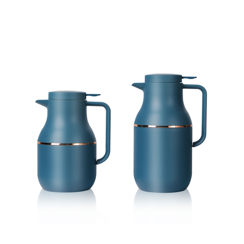 Large Capacity 1.2L Classical Stainless Steel Vacuum Kettle Coffee Pot With Handle