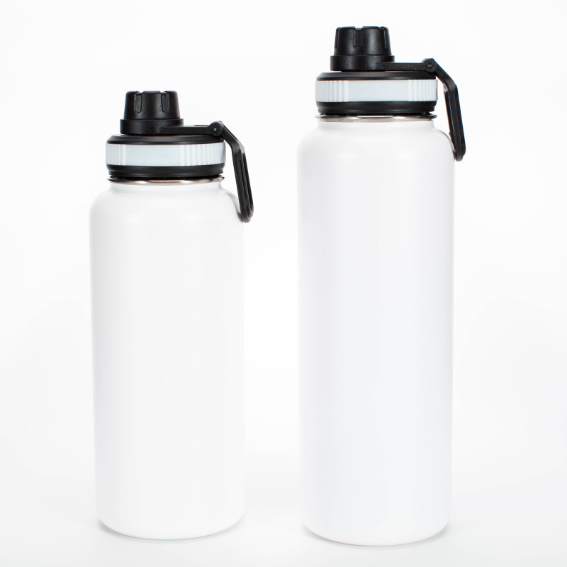 Professional Customization BPA Free Water Bottle 304 Stainless Steel Bottle with Straw Outdoor Sports Water Bottle