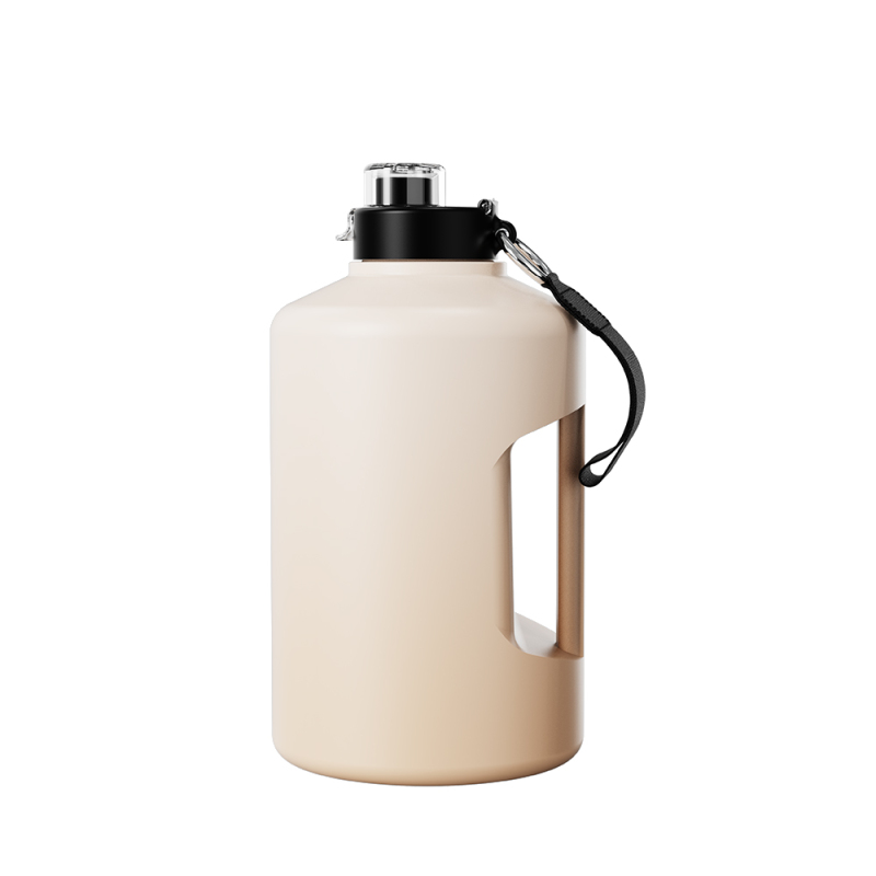Wholesale China Factory 128OZ Gym Water Jug with Metal Handle - BPA Free Large Reusable Stainless Steel Sports Container