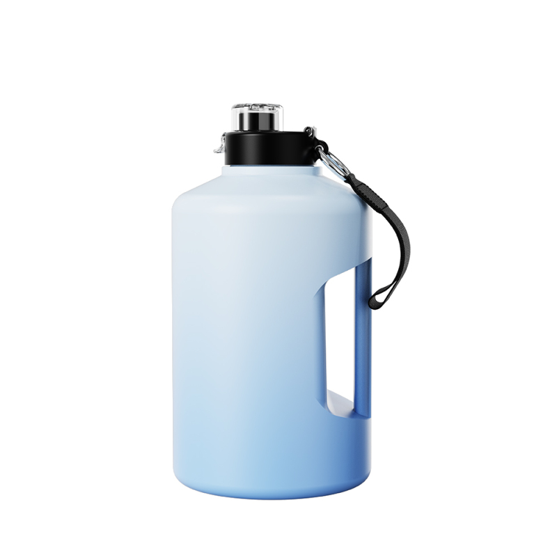 Wholesale China Factory 128OZ Gym Water Jug with Metal Handle - BPA Free Large Reusable Stainless Steel Sports Container