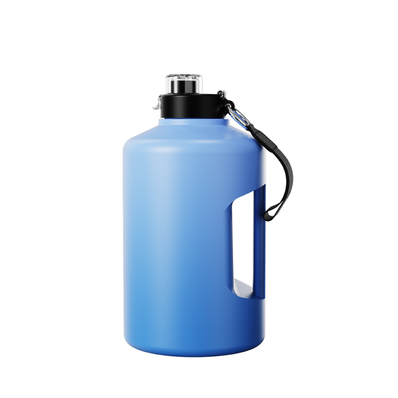 Wholesale China Factory 128OZ Gym Water Jug with Metal Handle - BPA Free Large Reusable Stainless Steel Sports Container