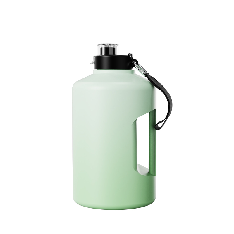 Wholesale China Factory 128OZ Gym Water Jug with Metal Handle - BPA Free Large Reusable Stainless Steel Sports Container