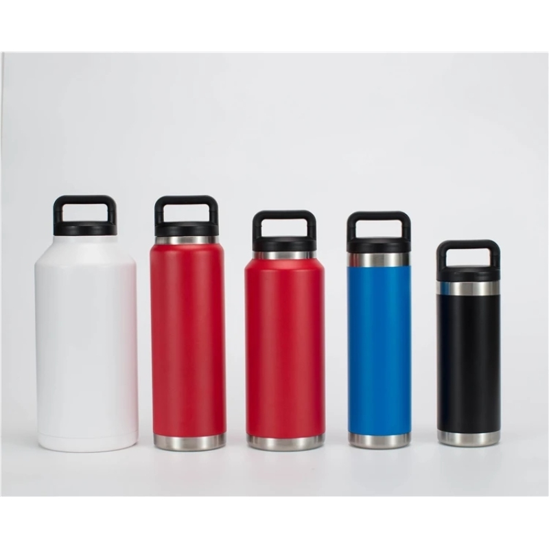 64 oz Vacuum Flask 2.0L 1.8L water jug Stainless Steel Large Water Bottle 2 liters Insulated Canteen