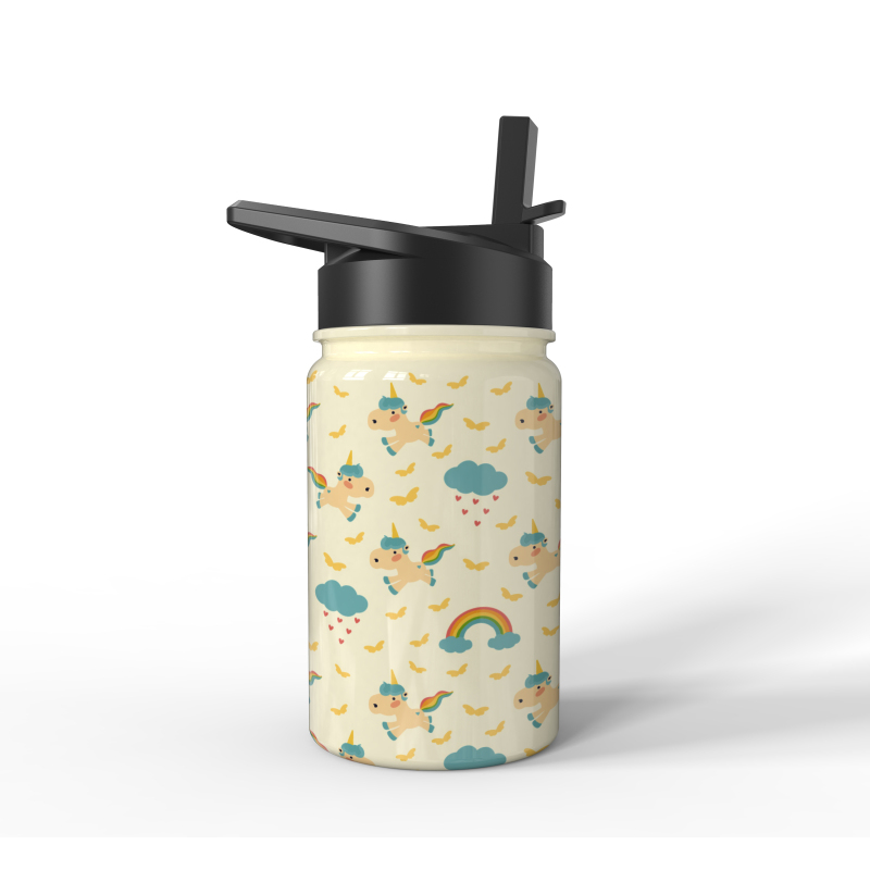 Factory Wholesale 14/10OZ Stainless Steel Water Bottle For Kids Drink Bottle With Custom Logo For School