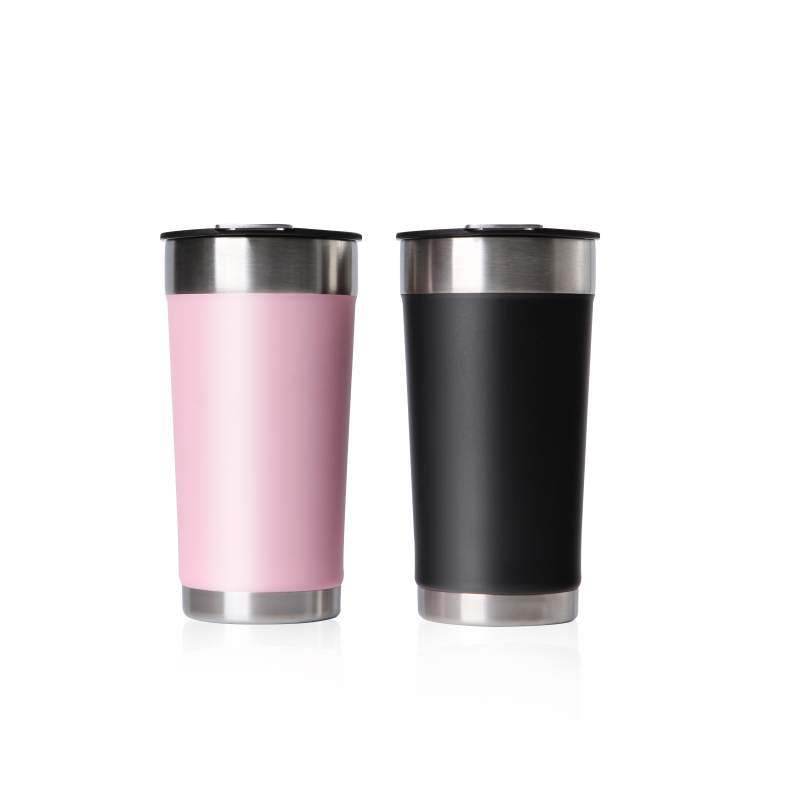 Direct Selling 16oz Beer Cup Tumbler Vacuum Insulated With Beer Opener Travel Beer Mug Keep Cool Copo Thermos Stainless Steel