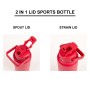Explosive New Products 2 IN 1 Lid Double Wall Thermal Vacuum Flask 32OZ Flask Sports Bottle With factory bestseller