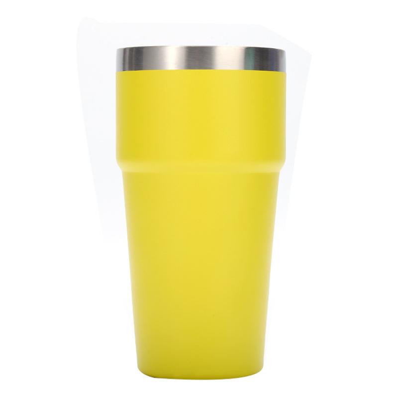 2023 New Design Stainless Steel Tumbler Travel Mug 16OZ Vacuum Thermal Cup Stainless Steel Travel Mugs