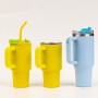 Eco-Friendly Reusable New Design Travel Tumbler Stainless Steel Tumbler with Handle 30oz Double Wall
