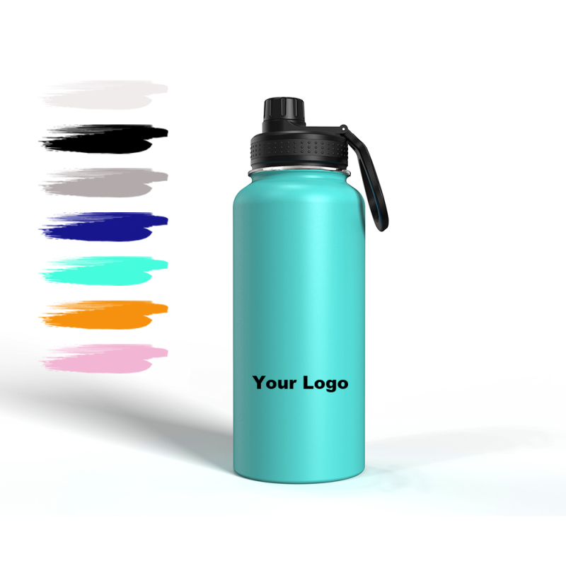 Travel stainless steel large-mouth cylinders vacuum cup with customized logo