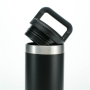 2023 BPA free LFGB Double walled Insulated 18/8 Stainless Steel Vacuum Flask Sport Water Bottle with straw easy carry