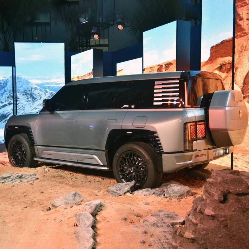 2024 U8 Large Suv Off Road 4WD 4 Wheel New Energy Electric Cars Vehicle