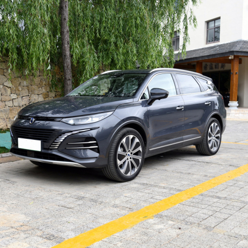 Denza Hybrid New Energy Vehicle 4WD BYD Denza N8 4 Wheel Electric Cars For Adult