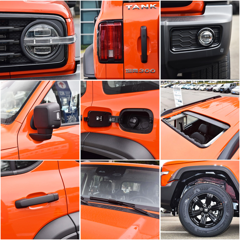 2023 2024 Low Price 2.0T 5 Seater 4 Wheel Great Wall Tank 300 Petrol Gasoline Suv Car For Adult