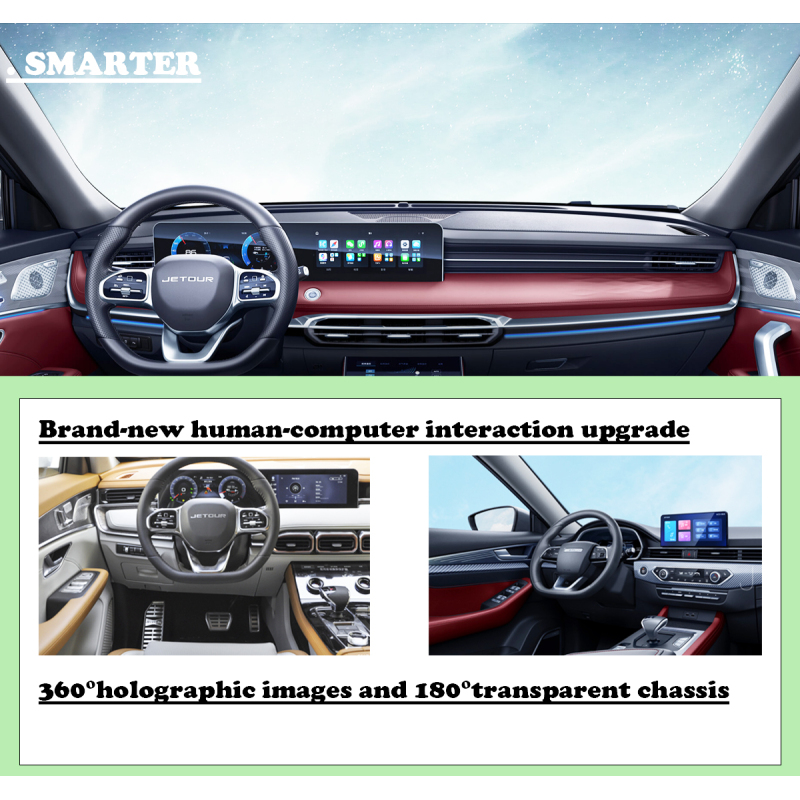 Steer Mode LHD 2023 China Local Direct Supply Price New Relesed Luxury Style Gasoline Car 7DCT 1.6T Jetour X70 Plus For Chery