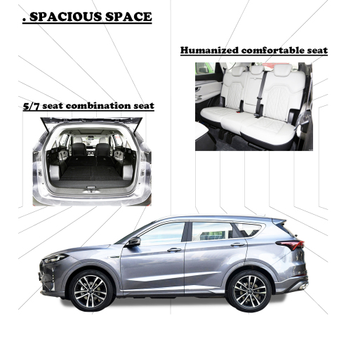 Suit Left Steering Driving Market 2023 China High Quality Hot Sale Ideal Price Gasoline Car 6DCT Jetour X70 Plus For Chery