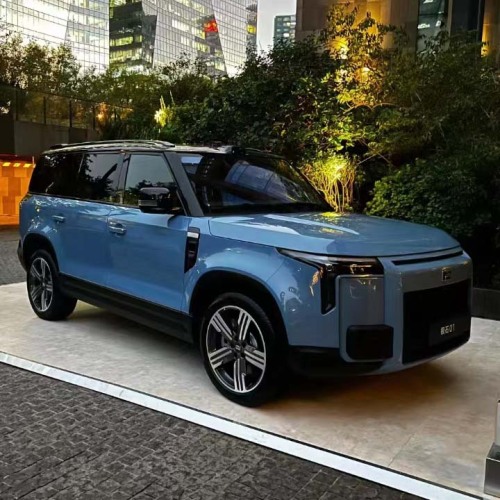 2023 High Speed Jishi 01 6 Seats 7 Seats Electric Auto SUV Beijing Extended range Hybrid New Cars Polestone New Energy Vehicles