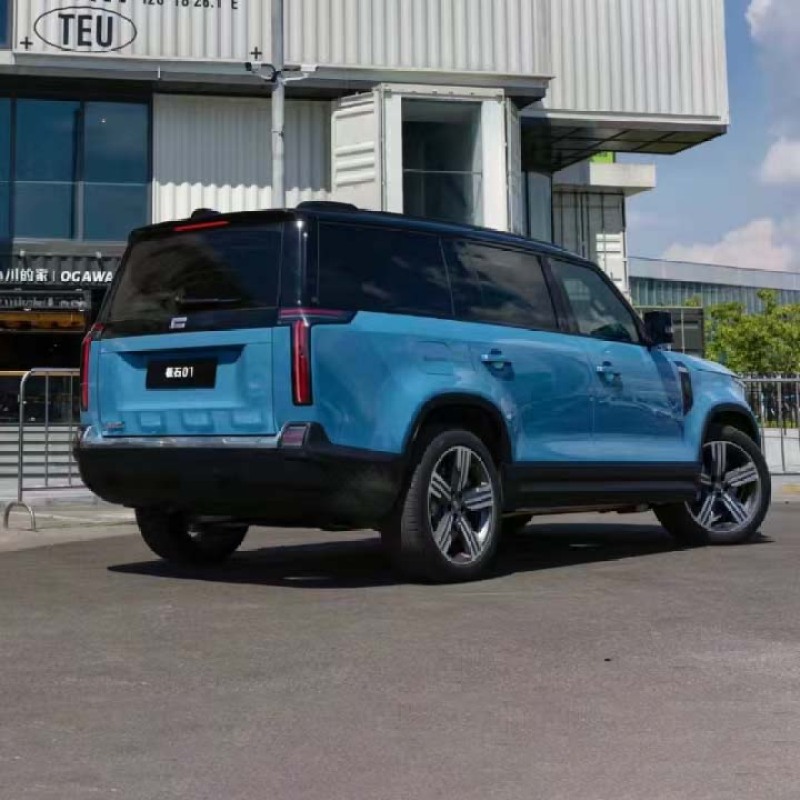 2023 High Speed Jishi 01 6 Seats 7 Seats Electric Auto SUV Beijing Extended range Hybrid New Cars Polestone New Energy Vehicles