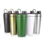 HongTai Drinkware Protein Powder Dishwasher Safe Recycled SS 304 18/8 Metal Purple Gym Shaker Fitness Bottle