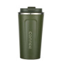 Stainless Steel Double Wall Vacuum Flasks  Portable stainless steel cup high-grade refined coffee cup