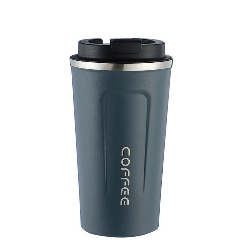 Stainless Steel Double Wall Vacuum Flasks  Portable stainless steel cup high-grade refined coffee cup