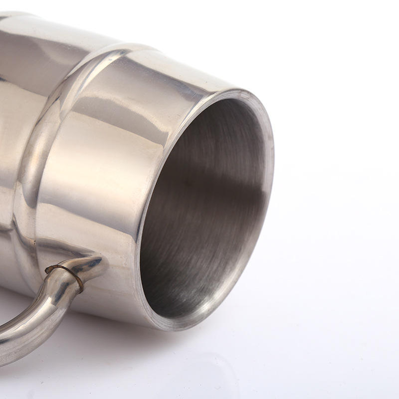 24oz Double Wall Stainless Steel Coffee Cup Insulated Beer Mug With Handle