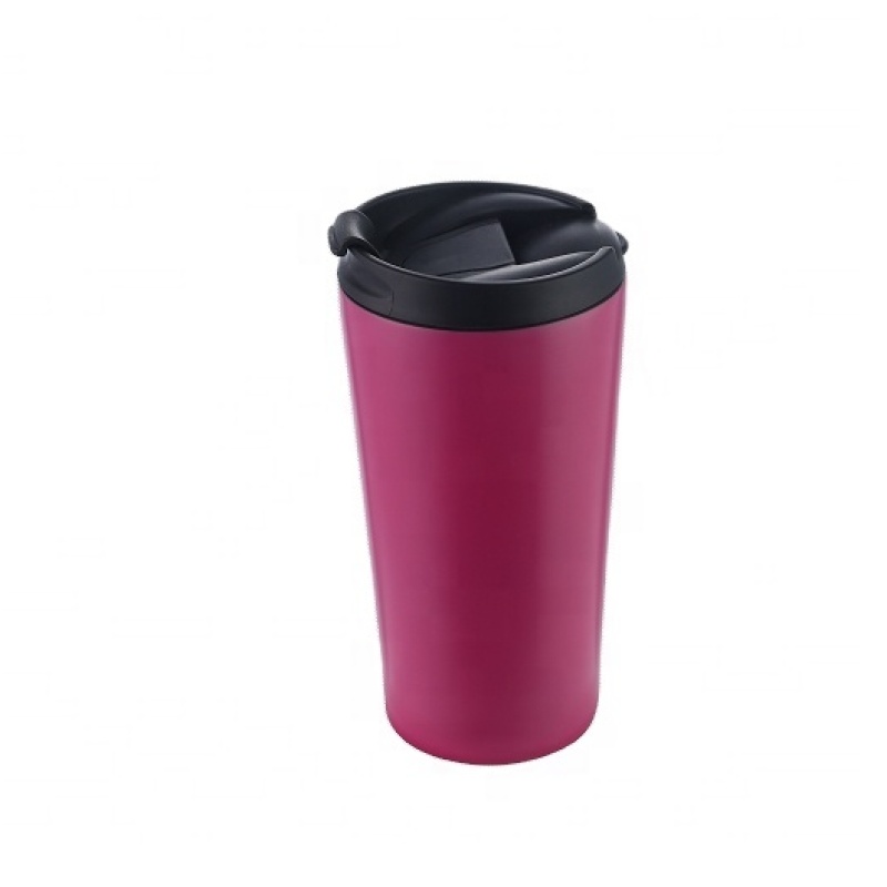 Double Wall Vacuum Stainless Steel Insulated sublimation blanks coffee mug cup with Lid