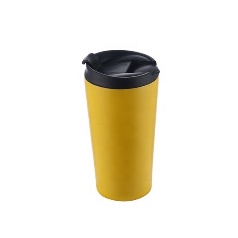 Double Wall Vacuum Stainless Steel Insulated sublimation blanks coffee mug cup with Lid