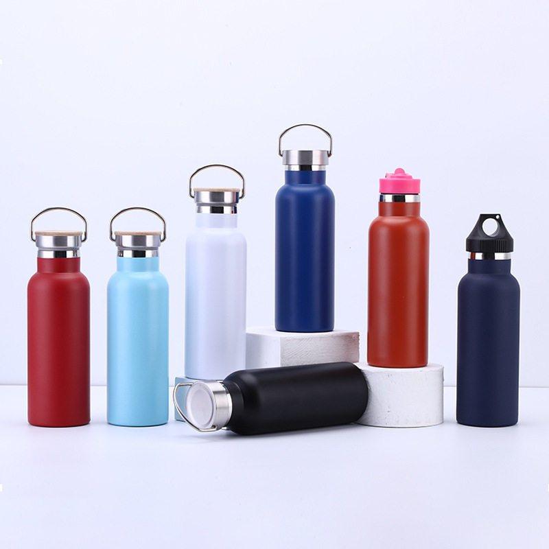 Stainless steel vacuum cup portable large capacity sports water bottle outdoor mountaineering kettle sports bottle