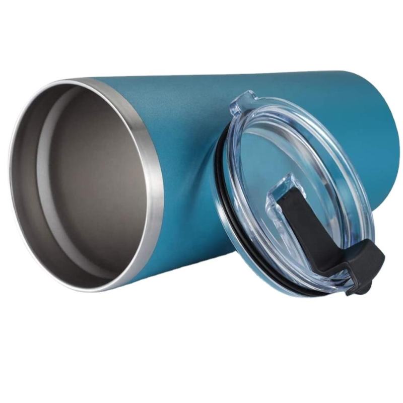 Custom Logo 20oz Stainless Steel Vacuum Insulated Double Wall Travel Tumbler Mug With Lid