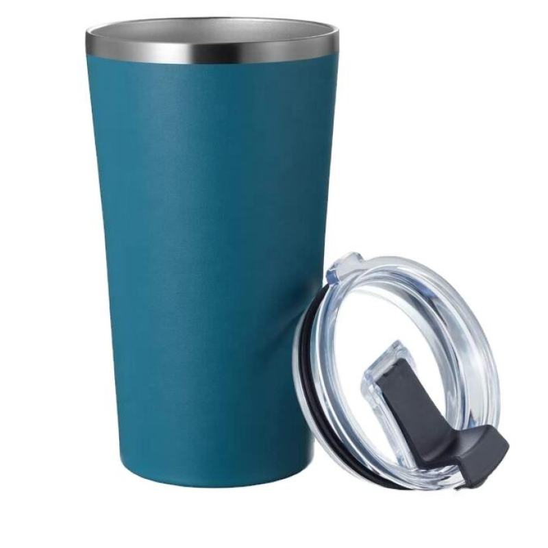 Custom Logo 20oz Stainless Steel Vacuum Insulated Double Wall Travel Tumbler Mug With Lid