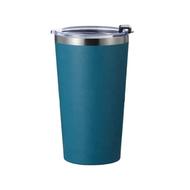 Custom Logo 20oz Stainless Steel Vacuum Insulated Double Wall Travel Tumbler Mug With Lid
