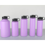 Wholesale 18oz 22oz 24oz 32oz 40oz Custom Logo Vacuum Flask Stainless Steel Wide Mouth Water Bottle