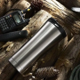 Wholesale 500ml double stainless steel vacuum insulated coffee cup with flip cover