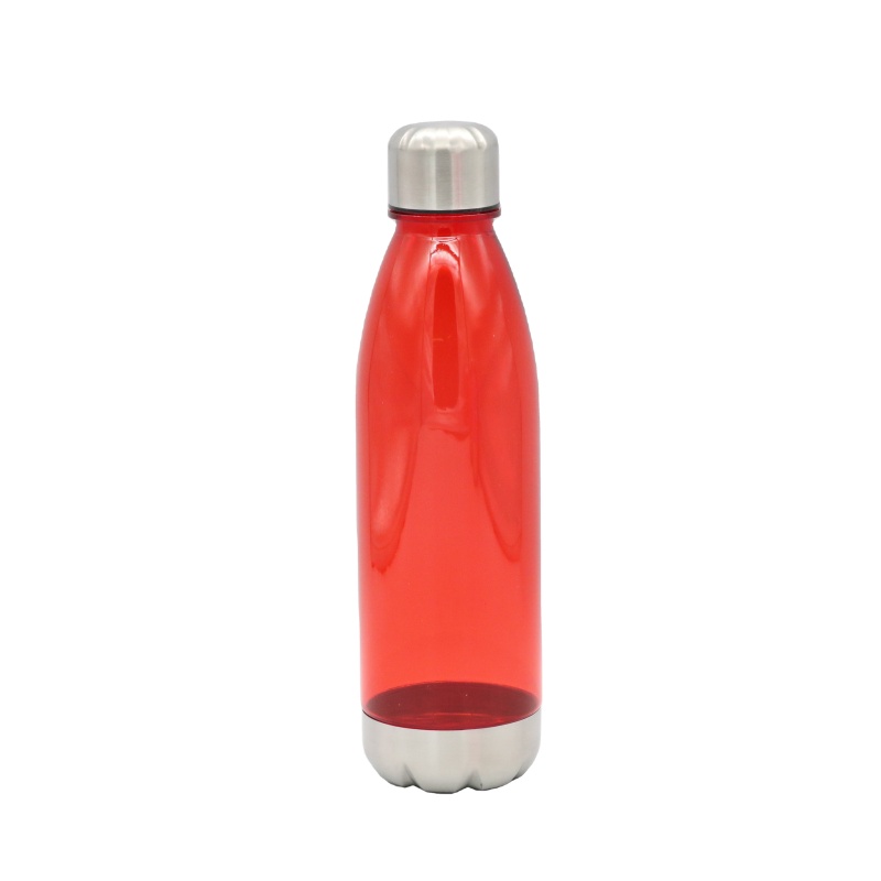 500ml tritan clear plastic cola shape water bottle BPA free hot hot  sale product