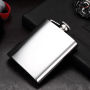 High Quality 6OZ Stainless Steel Custom Logo Portable Hip Flask Double Wall Wine Bottle With lid