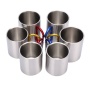 Mugs customizable Double Wall Stainless Steel outdoor Camping Travel Carabiner Mug Steel Cup with Handle