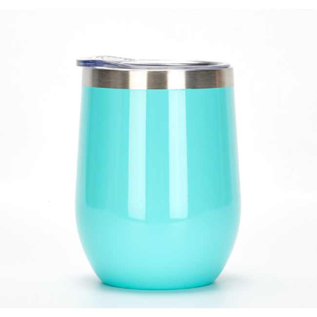 12oz Stainless Steel Insulated Coffee Mugs and Cup Wholesale Custom Tumbler with Lid