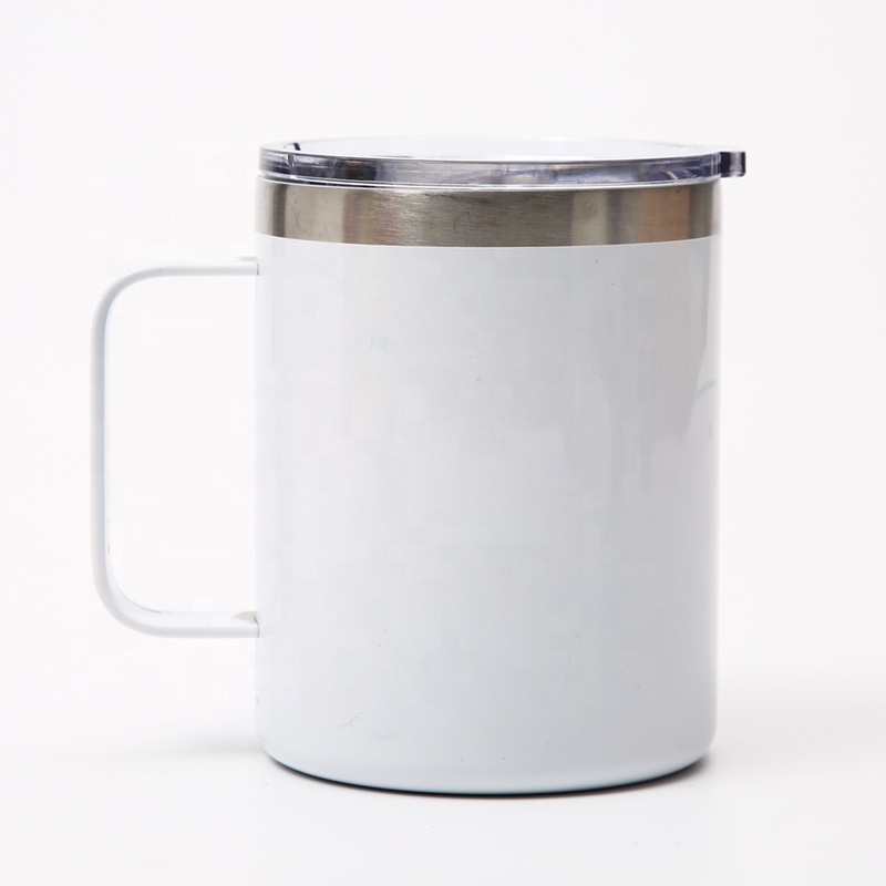 new arrival Inner Ceramic Coating  Insulated Water Bottle Premium Travel Inner Ceramic Coated Mug with  handle