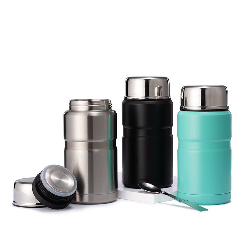 Best seller SUS 304 high quality  insulated lunch box vacuum thermal lunch box custom food storage termos