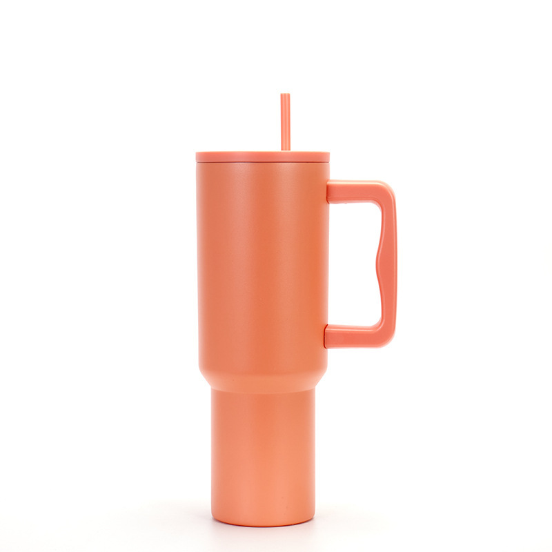 40OZ Double Wall Thermos Vacuum Insulated Flask Stainless Steel Water Bottle With Handle Travel Tumbler
