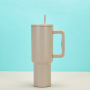 40OZ Double Wall Thermos Vacuum Insulated Flask Stainless Steel Water Bottle With Handle Travel Tumbler