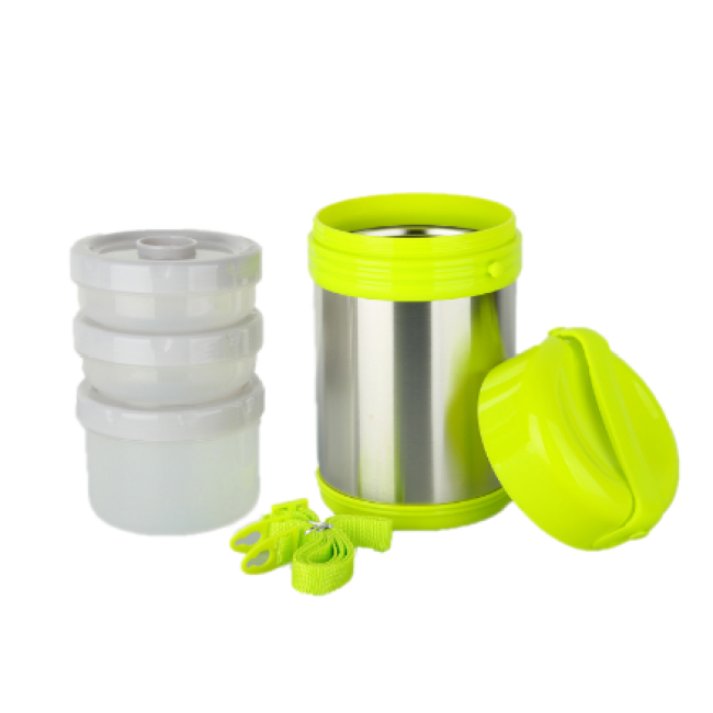 Hot Sales 1500ml Children Food Flask Food Jar Stainless Steel Lunch Box Soup Container Water Bottle Vacuum Food Contact Safe